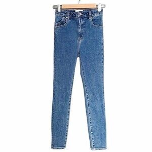 Rolla’s Jeans East Coast Skinny Ultra High Rise Ankle Highway Blue Size 26 | 2